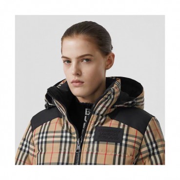 Burberry 2019 Mm/Wm Logo Down Padding - 버버리 2019 여자 로고 다운 패딩 Bur01063x.Size(s 