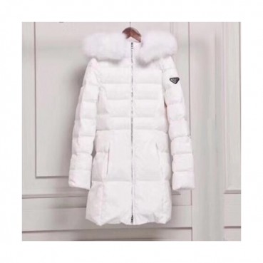 [매장판]Prada 2019 Ladies Down Padding - 프라다 여성 다운 폭스털 패딩 Pra0207x.Size(s 