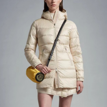 몽클레어 여성 화이트 덕다운 패딩 - Moncler Womens White Down Padding 