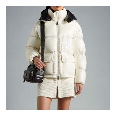 몽클레어 여성 모던 화이트 패딩 - Moncler Womens White Padding 