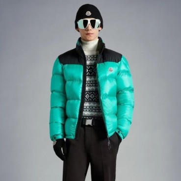 몽클레어 남성 덕다운 블루 패딩 - Moncler Mens Blue Padding 