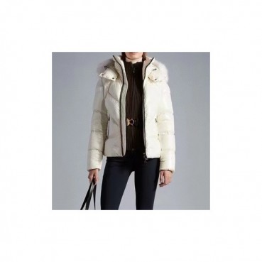 몽클레어 여성 구스다운 화이트 패딩 - Moncler Womens White Padding 