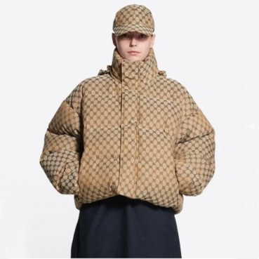 발렌시아가 여성 카멜 다운 패딩 - Balenciaga Womens Camel Padding 