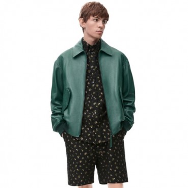 로에베 남성 가죽 자켓 - Loewe Mens Leather Jacket 