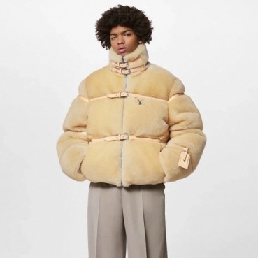 몽클레어 남성 가죽 패딩 - Moncler Mens Leather Padding 