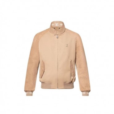 루이비통 남성 가죽 재킷 - Louis vuitton Mens Leather Jacket 