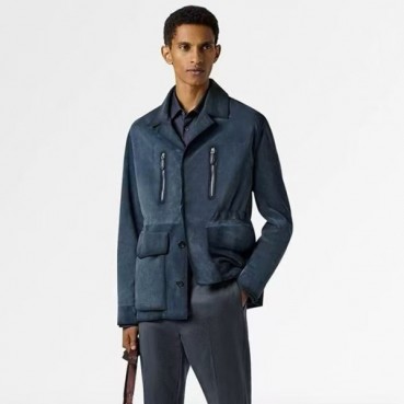 벨루티 남성 가죽 자켓 - Berluti Mens Leather Jacket 