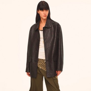 보테가베네타 여성 가죽 자켓 - Bottega veneta Womens Leather Jacket 