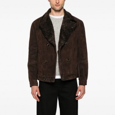 브루넬로쿠치넬리 남성 가죽 자켓 - Brunello Cucinelli Mens Leather Jacket 