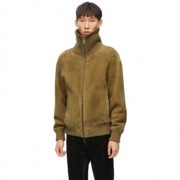 로에베 남성 가죽 자켓 - Loewe Mens Leather Jacket 