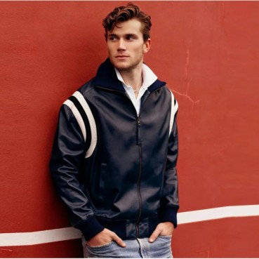 로에베 남성 가죽 자켓 - Loewe Mens Leather Jacket 