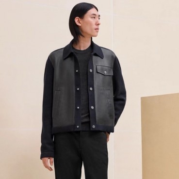 에르메스 남성 가죽 자켓 - Hermes Mens Leather Jacket 