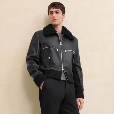 에르메스 남성 가죽 자켓 - Hermes Mens Leather Jacket 