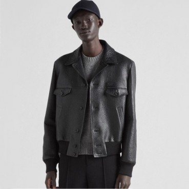 프라다 남성 가죽 자켓 - Prada Mens Leather Jacket 