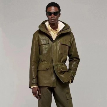 버버리 남성 가죽 자켓 - Burberry Mens Leather Jacket 
