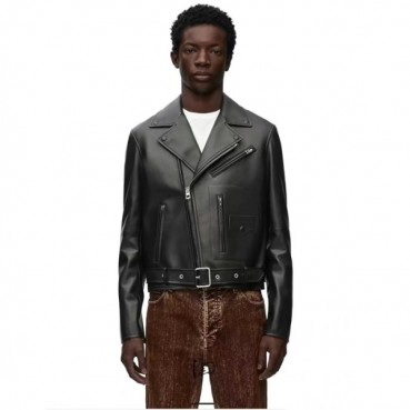 로에베 남성 가죽 자켓 - Loewe Mens Leather Jacket 