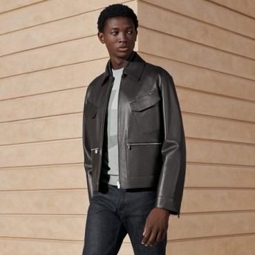 에르메스 남성 가죽 자켓 - Hermes Mens Leather Jacket 