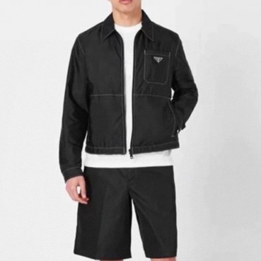 프라다 남성 가죽 자켓 - Prada Mens Leather Jacket 