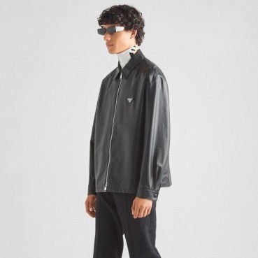 프라다 남성 가죽 자켓 - Prada Mens Leather Jacket 