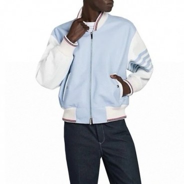 톰브라운 남성 블루가죽 자켓 - Thom Browne Mens Blue Jackets 