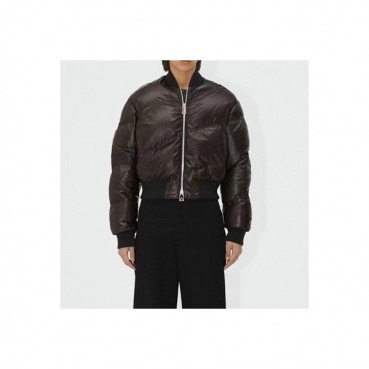 보테가베네타 남성 블랙 가죽 패딩 - Bottega Veneta Mens Black Padding 