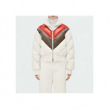 보테가베네타 남성 화이트 가죽 패딩 - Bottega Veneta Mens White Padding 