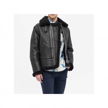 아크네 남성 블랙 가죽 자켓 - Acne Sstudios Mens Black Jackets 