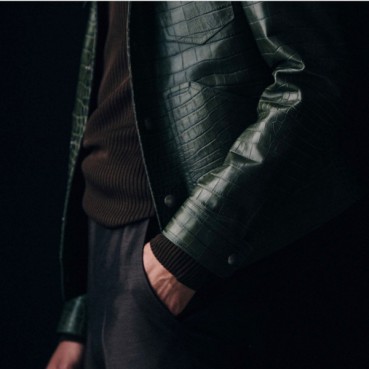 톰포드 남성 블랙 가죽 자켓 - Tomford Mens Black Jackets 