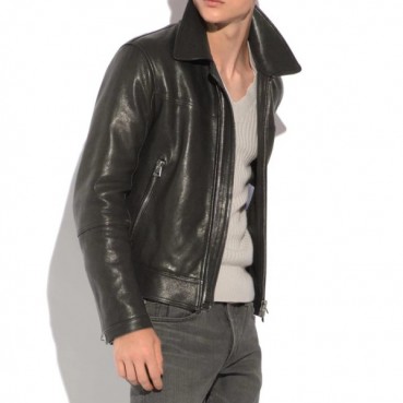 톰포드 남성 블랙 가죽 자켓 - Tomford Mens Black Jackets 