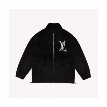 Louis vuitton  Mens Logo Leather Jackets Black - 루이비통 2021 남성 로고 가죽 자켓 Lou03898x Size(s 