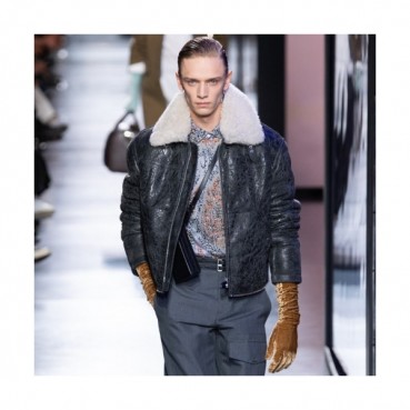 Dior  Mens Logo Modern Leather Jackets Black - 디올 2021 남성 모던 가죽 자켓 Dio01660x Size(m 