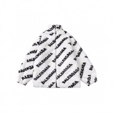 Balenciaga  Mens Logo Casual Jackets White - 발렌시아가 2021 남성 로고 캐쥬얼 가죽 재킷 Bal01256x Size(m 