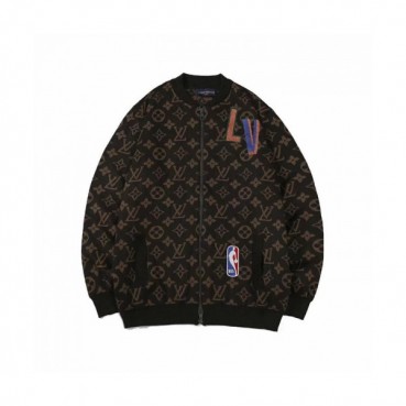 Louis vuitton  Mens Logo Leather Jackets Brown - 루이비통 2021 남성 로고 가죽 자켓 Lou03801x Size(m 