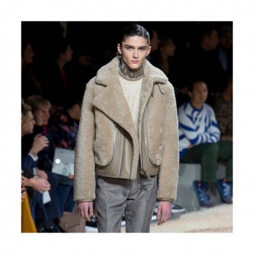Louis vuitton  Mens Logo Leather Jackets Beige - 루이비통 2021 남성 로고 가죽 자켓 Lou03800x Size(s 