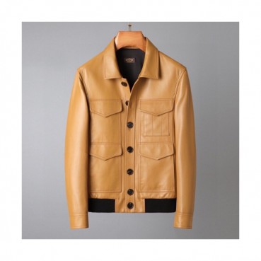 Tod's  Mens Leather Jackets Black - 토즈 2021 남성 레더 자켓  Tod001x Size(m 