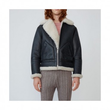 Acne Sstudios  Mm/Wm Casual Leather Jackets Black - 아크네 2021 남/녀 캐쥬얼 가죽 자켓 Acn0129x Size(s 
