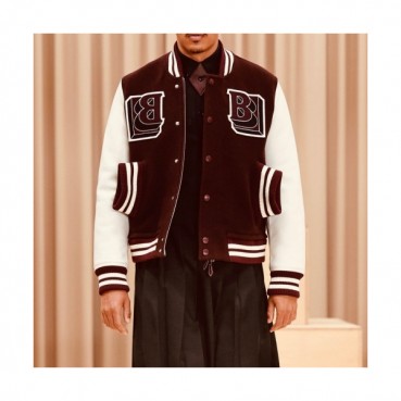 Burberry  Mens Casual Leather Jackets Red - 버버리 2021 남성 캐쥬얼 가죽 자켓 Bur04179x Size(m 