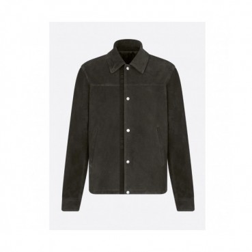 Dior  Mens Logo Modern Leather Jacket Black - 디올 2021 남성 모던 가죽 자켓 Dio01521x Size(m 