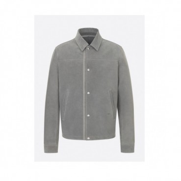 Dior  Mens Logo Modern Leather Jacket Gray - 디올 2021 남성 모던 가죽 자켓 Dio01520x Size(m 