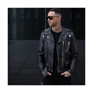 [1:1]Saint Laurent  Mens Casual Leather Jackets Black - 입생로랑 2021 남성 캐쥬얼 가죽 자켓 Ysl0123x Size(m 