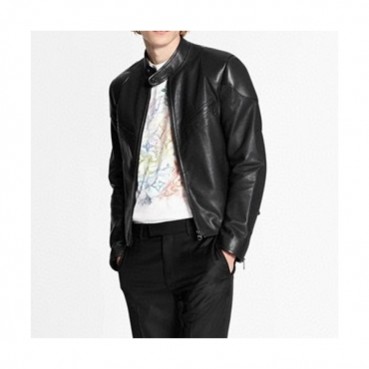 Louis vuitton  Mens Logo Leather Jackets - 루이비통 2021 남성 로고 가죽 자켓 Lou03628x Size(m 