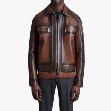 Berluti Mens Leather Jackets - 벨루티 남성 가죽 자켓 