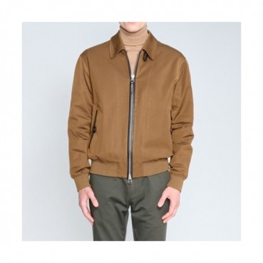 Tom Ford  Mens Logo Casual Leather Jacket Camel - 톰포드 2021 남성 로고 캐쥬얼 자켓 Tomf0024x Size(m 