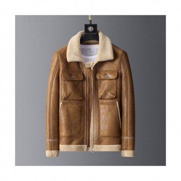 [알마니]Armani 2020 Mens Classic Leather Jackets - 알마니 2020 남성 클래식 캐쥬얼 가죽 자켓 Arm0853x.Size(l 