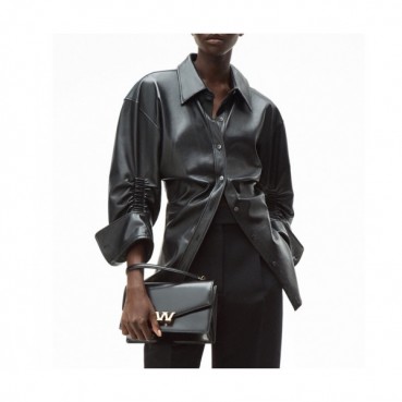 [알렉산더왕]Alexsander Wang 2020 Womens Leather Jacket - 알렉산더왕 2019 여성 가죽 자켓 Alw0148x.Size(s 