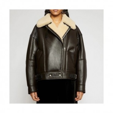 [아크네]Acne Sstudios 2020 Womens Casual Leather Jacket - 아크네 2020 여성 캐쥬얼 가죽 자켓 Acn0117x.Size(s 