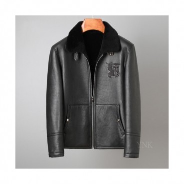[버버리]Burberry 2020 Mens Casual Leather Jackets - 버버리 2020 남성 캐쥬얼 가죽 자켓 Bur03516x.Size(m 