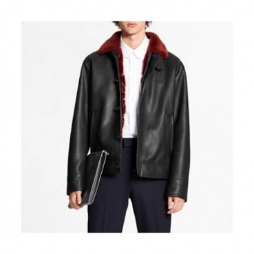 [루이비통]Louis vuitton 2020 Mens Logo Leather Jackets - 루이비통 2020 남성 로고 가죽 자켓 Lou02488x.Size(s 