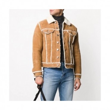 [입생로랑]Saint Laurent 2020 Mens Classic Leather Jackets - 입생로랑 2020 남성 클래식 가죽 자켓 Ysl0107x.Size(m 