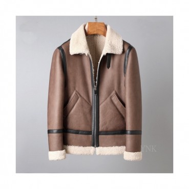 [버버리]Burberry 2020 Mens Casual Leather Jackets - 버버리 2020 남성 캐쥬얼 가죽 자켓 Bur03471x.Size(m 